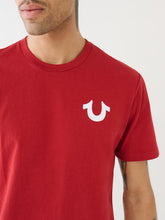 FLOCKED BRANDED LOGO TEE