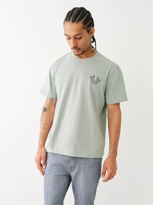 LOGO OVERSEAM PUFF T TEE