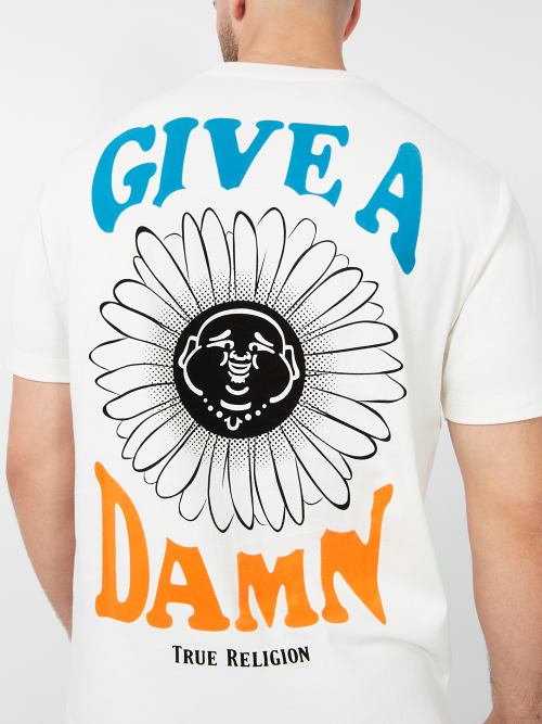 GIVE A DAMN FLOCKED TEE