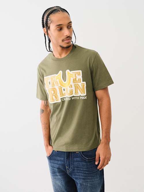TRUE RLGN HIGH DENSITY PRINT TEE