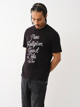 EMBROIDERED ROPE LOGO TEE