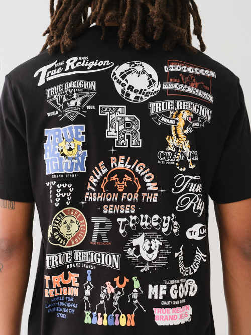 MULTI GRAPHIC CREW TEE