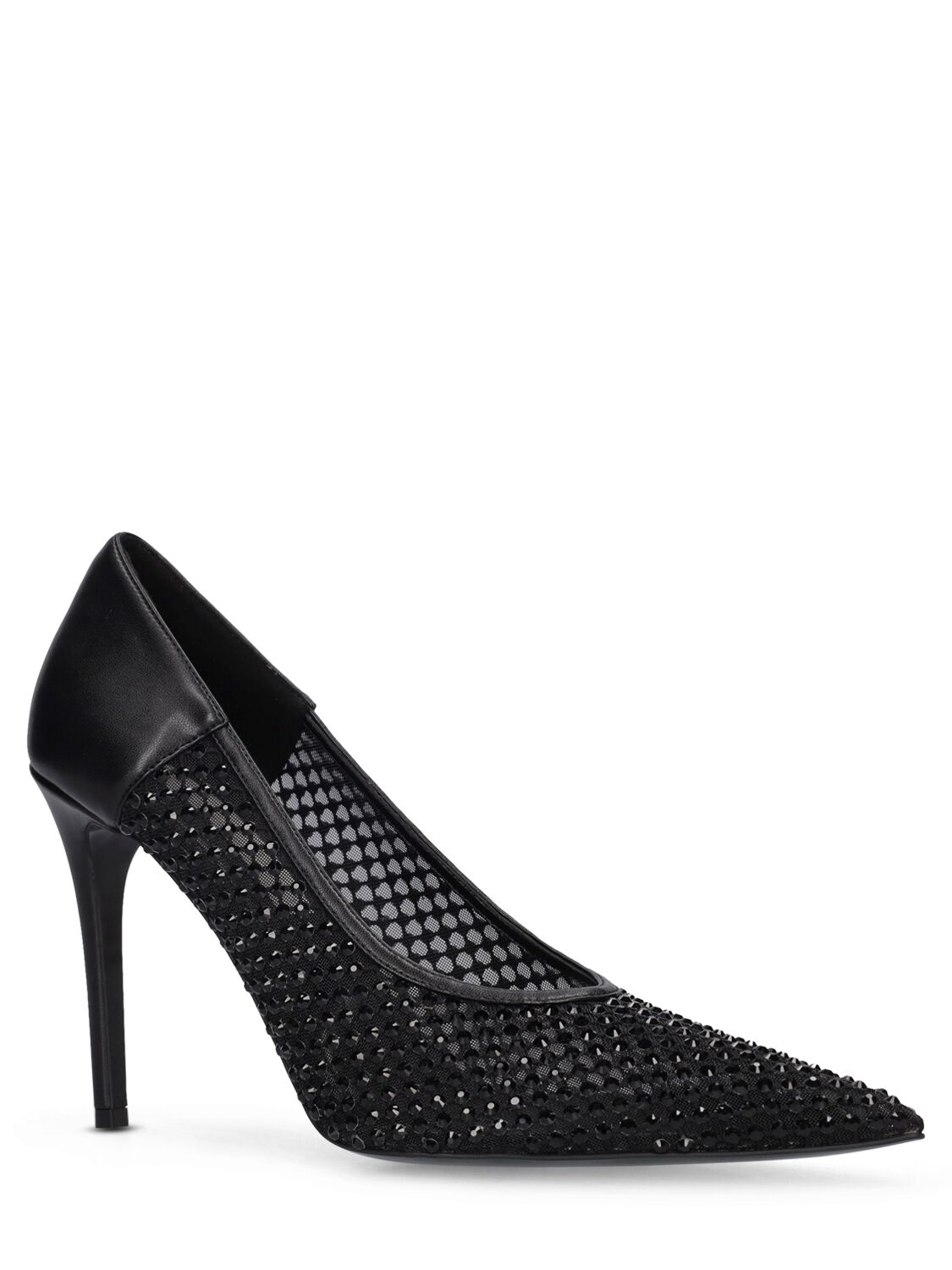 Stella McCartney Stella McCartney 100mm Stella Iconic mesh heels - Size: UK 3 Heels | Shop From The Mirage