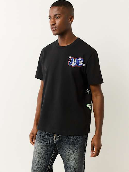 GROOVY PUFF PRINT LOGO TEE