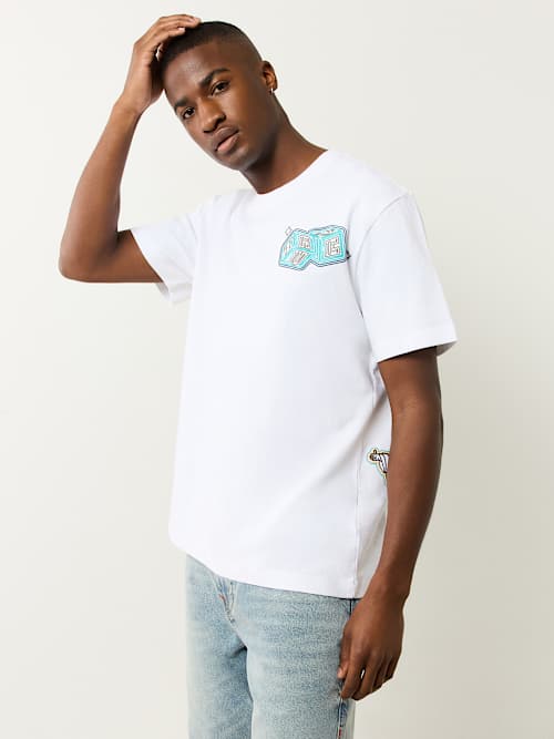 GROOVY PUFF PRINT LOGO TEE