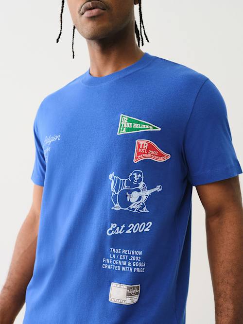 HEAVYWEIGHT COLLEGIATE LOGO TEE