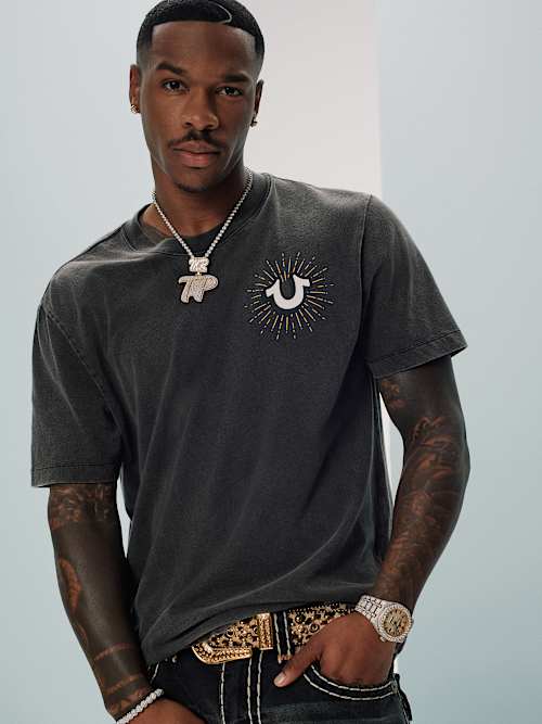 VINTAGE SHINING CREST TEE