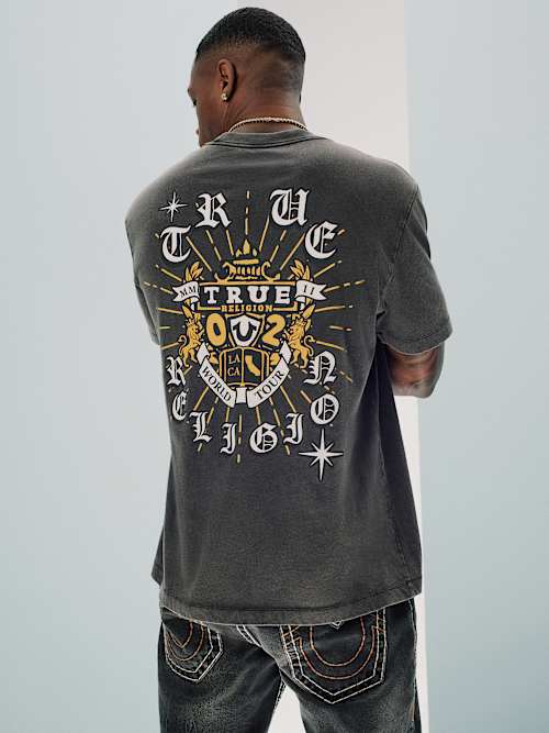 VINTAGE SHINING CREST TEE