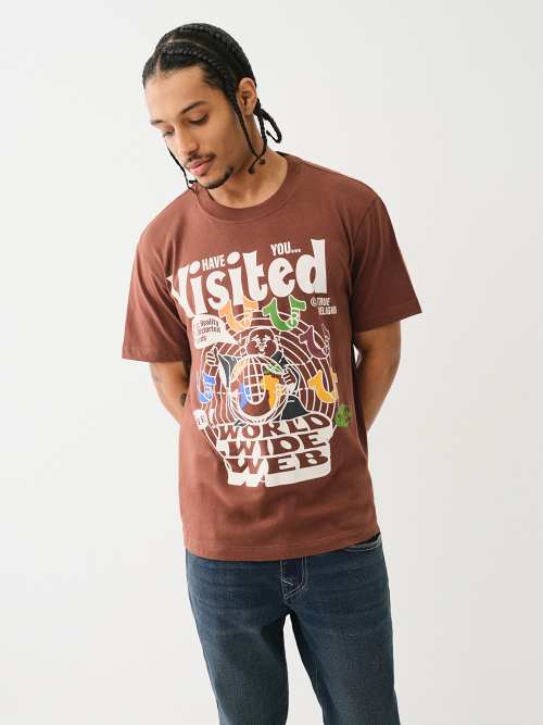 DISTORTED GRAPHIC TEE