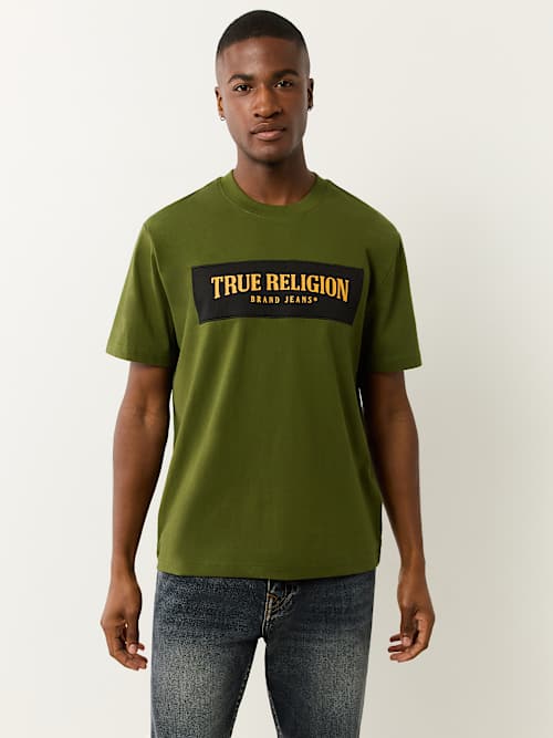 HEAVYWEIGHT MESH LOGO TEE