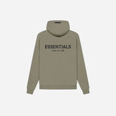 Essentials ESSENTIALS SS21 TAUPE HOODIE - Size: XS Hoodies | Shop From The Mirage
