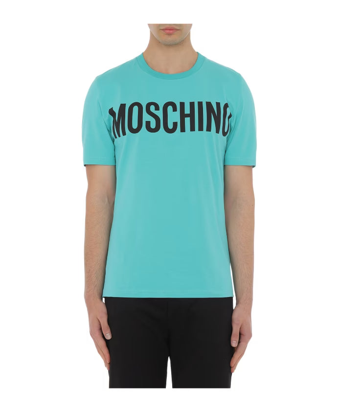 Moschino Turquoise T-shirts and Polos