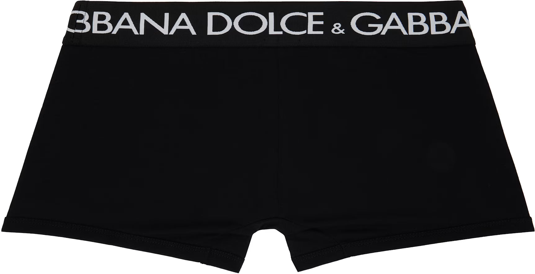 Dolce&Gabbana Two-Pack Black Cotton Jersey Boxers