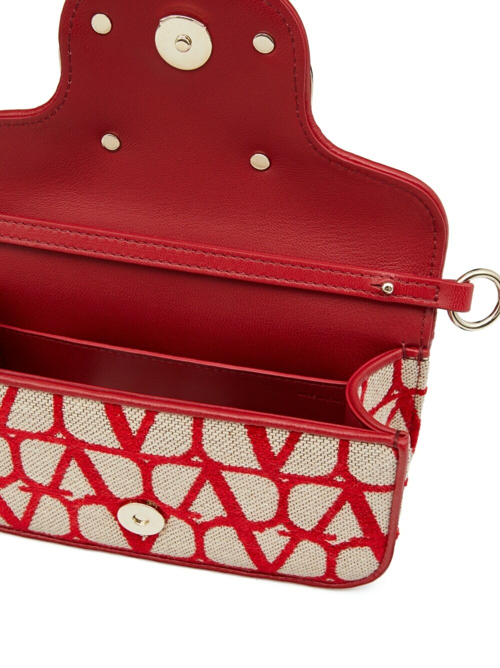 VALENTINO GARAVANI - Locò Toile Iconographe Small Shoulder Bag