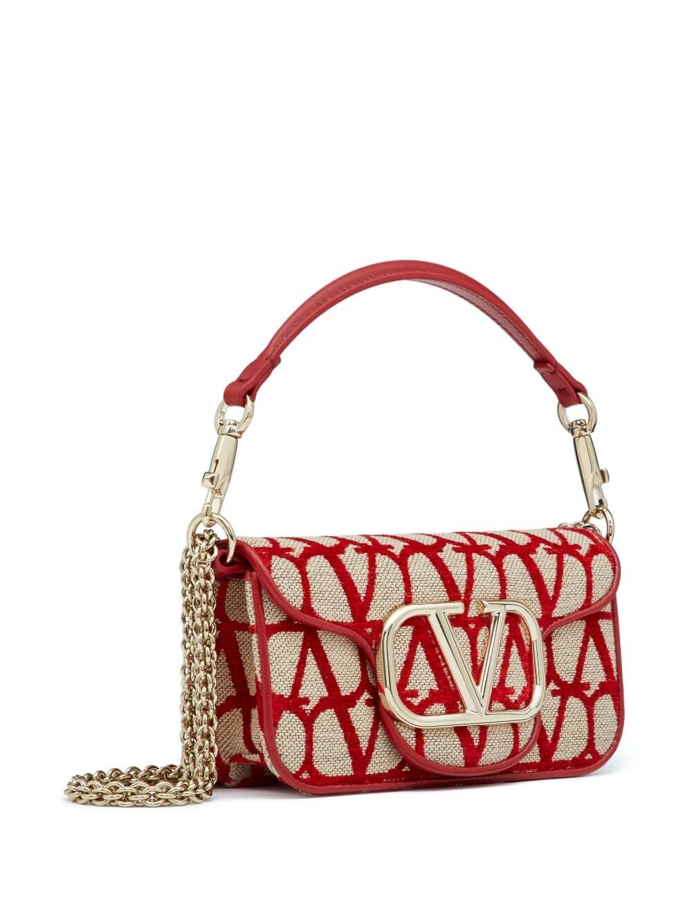 VALENTINO GARAVANI - Locò Toile Iconographe Small Shoulder Bag