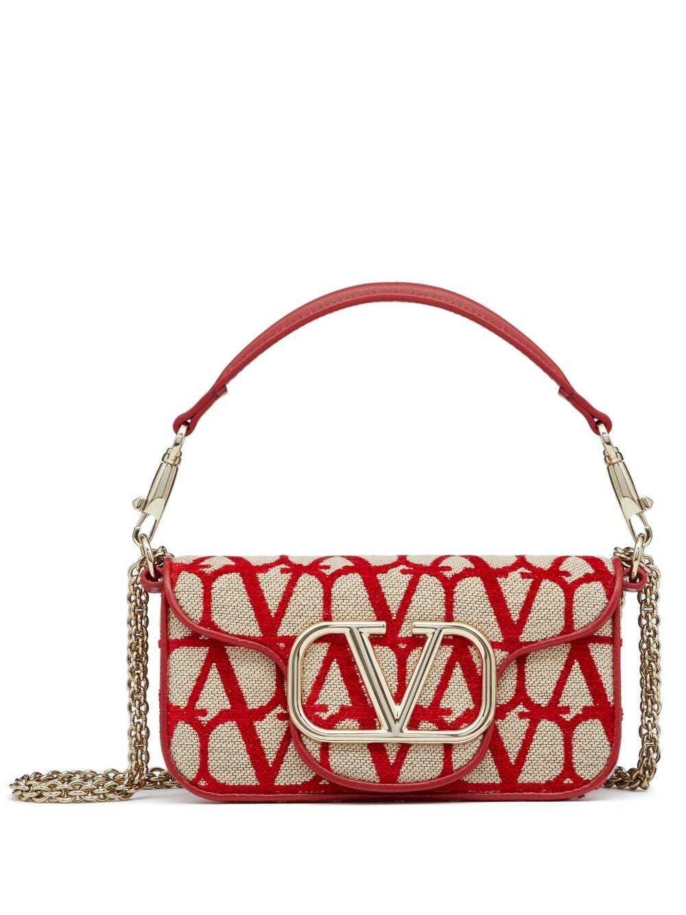 VALENTINO GARAVANI - Locò Toile Iconographe Small Shoulder Bag