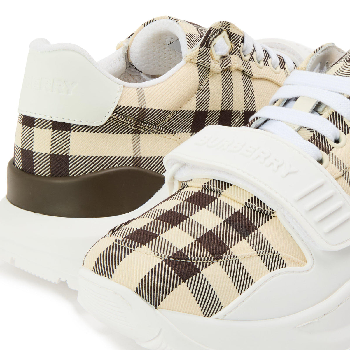Check Cotton New Regis Trainers