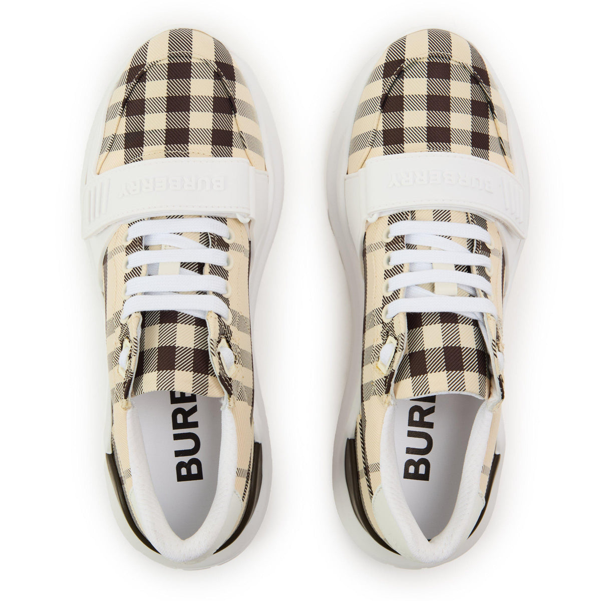 Check Cotton New Regis Trainers