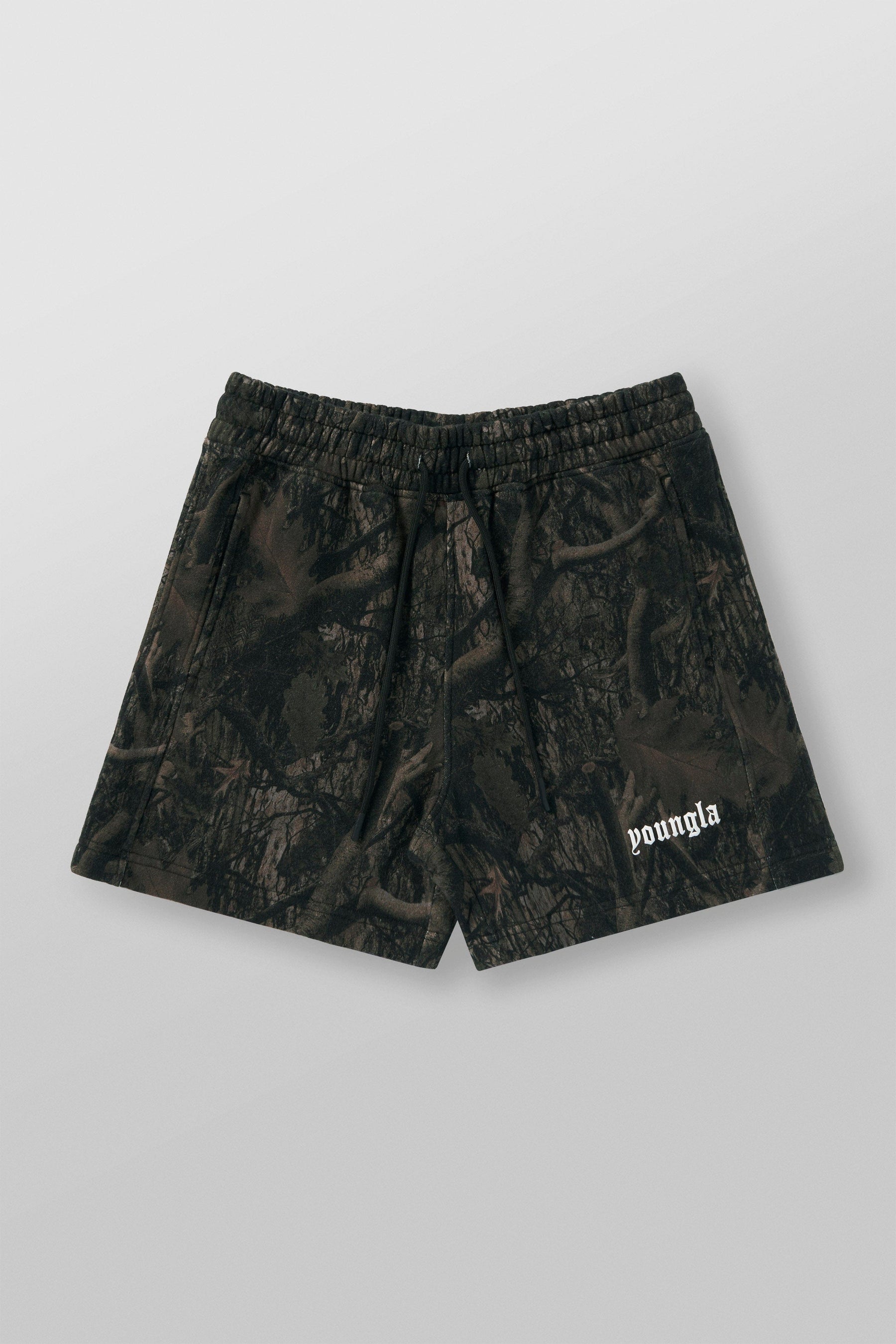1118 - Tree Camo Cotton Shorts- August 5th