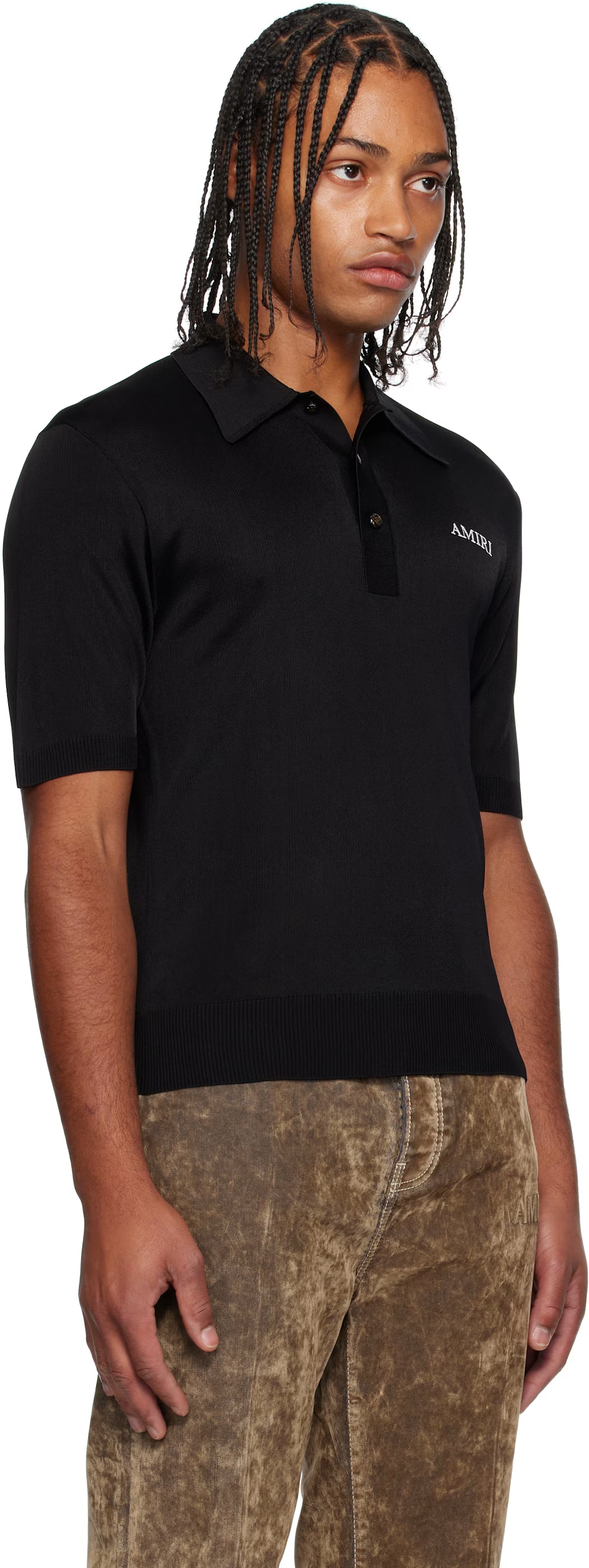 Black 'AMIRI' Spirit Polo
