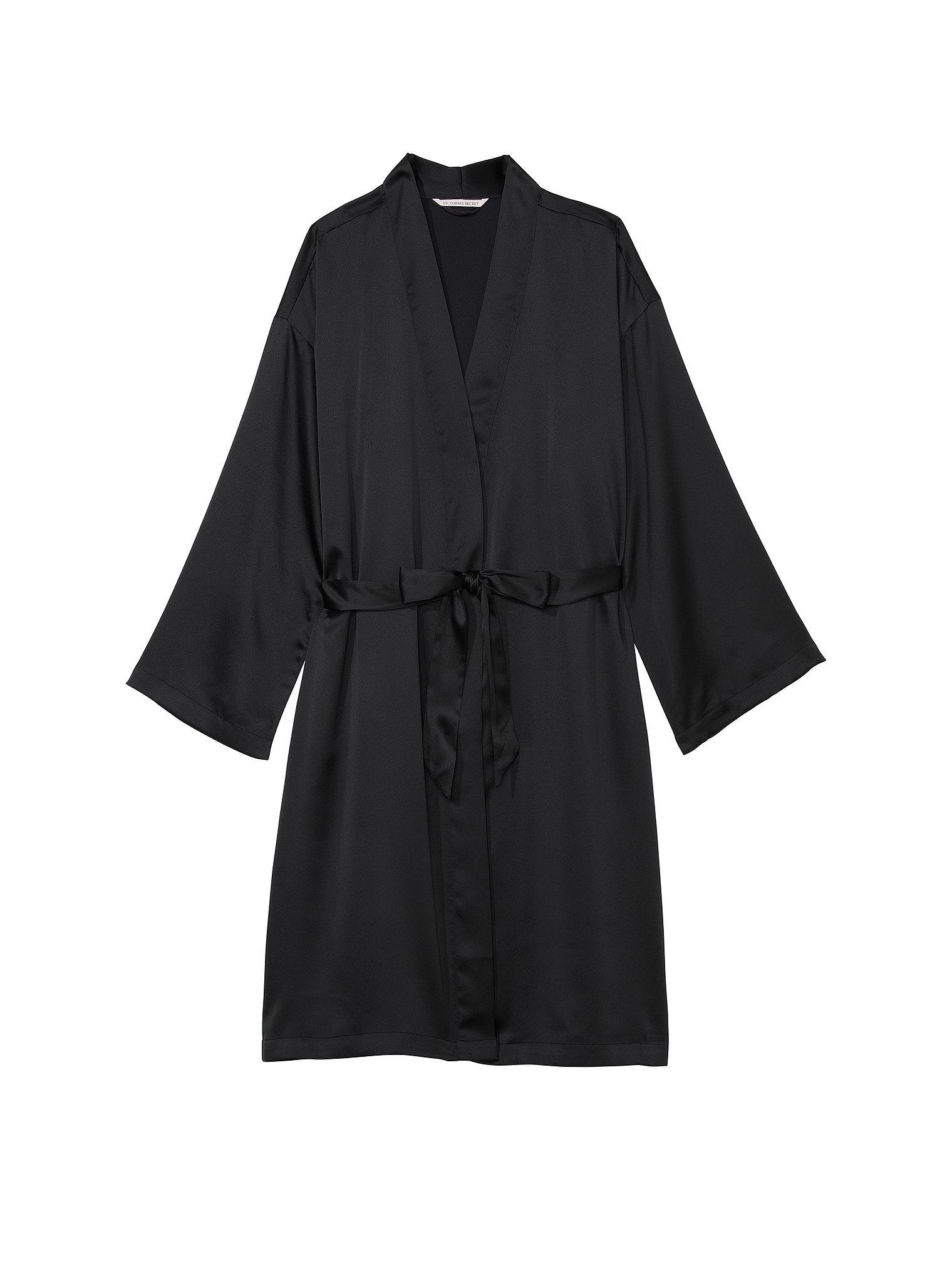 Signature Satin Midi Robe