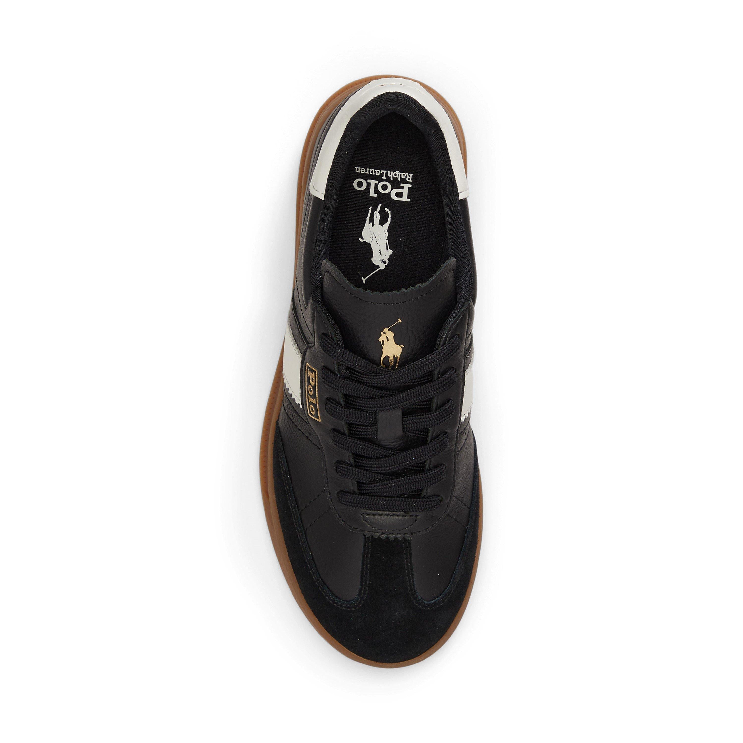 Leather Court Trainers