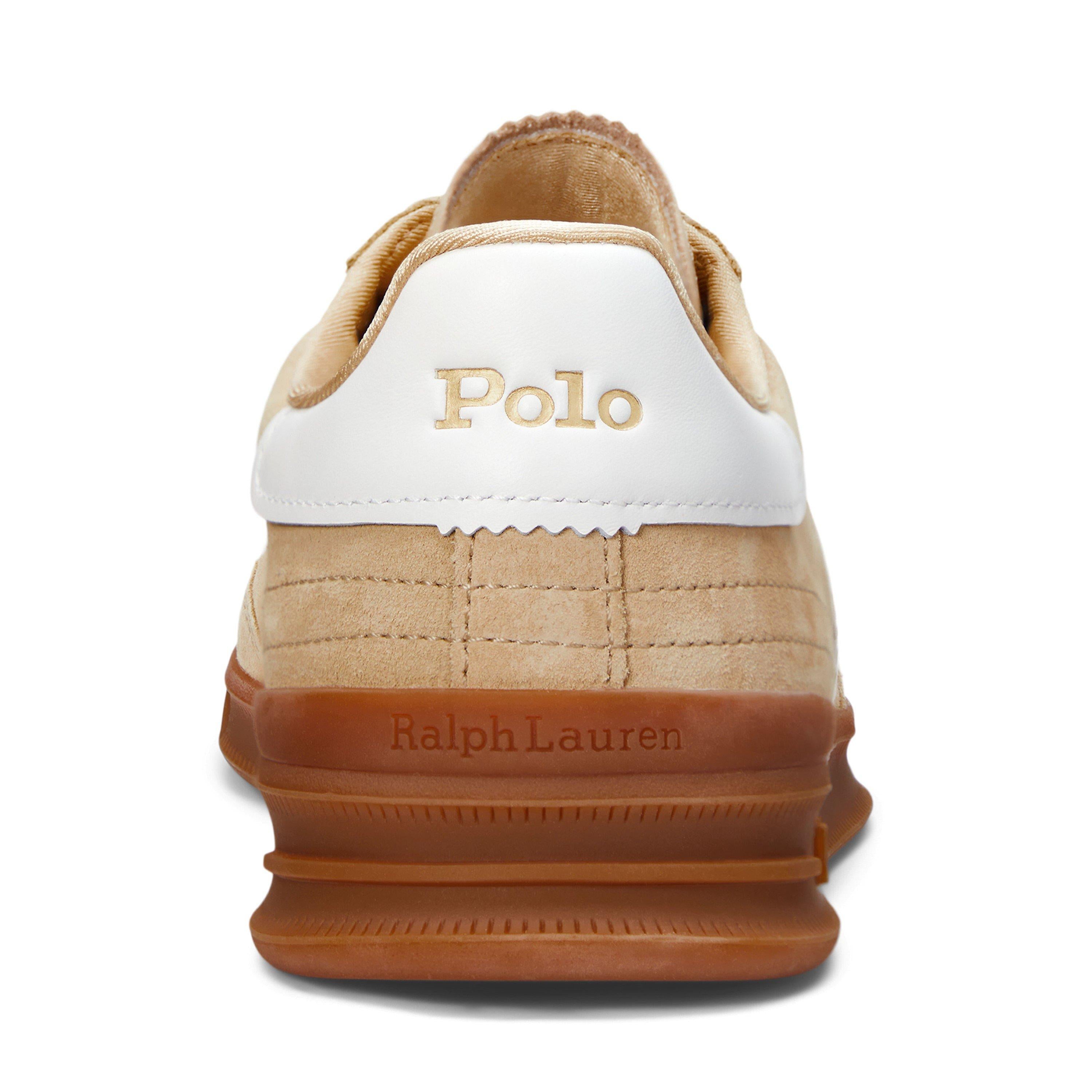 Leather Court Trainers