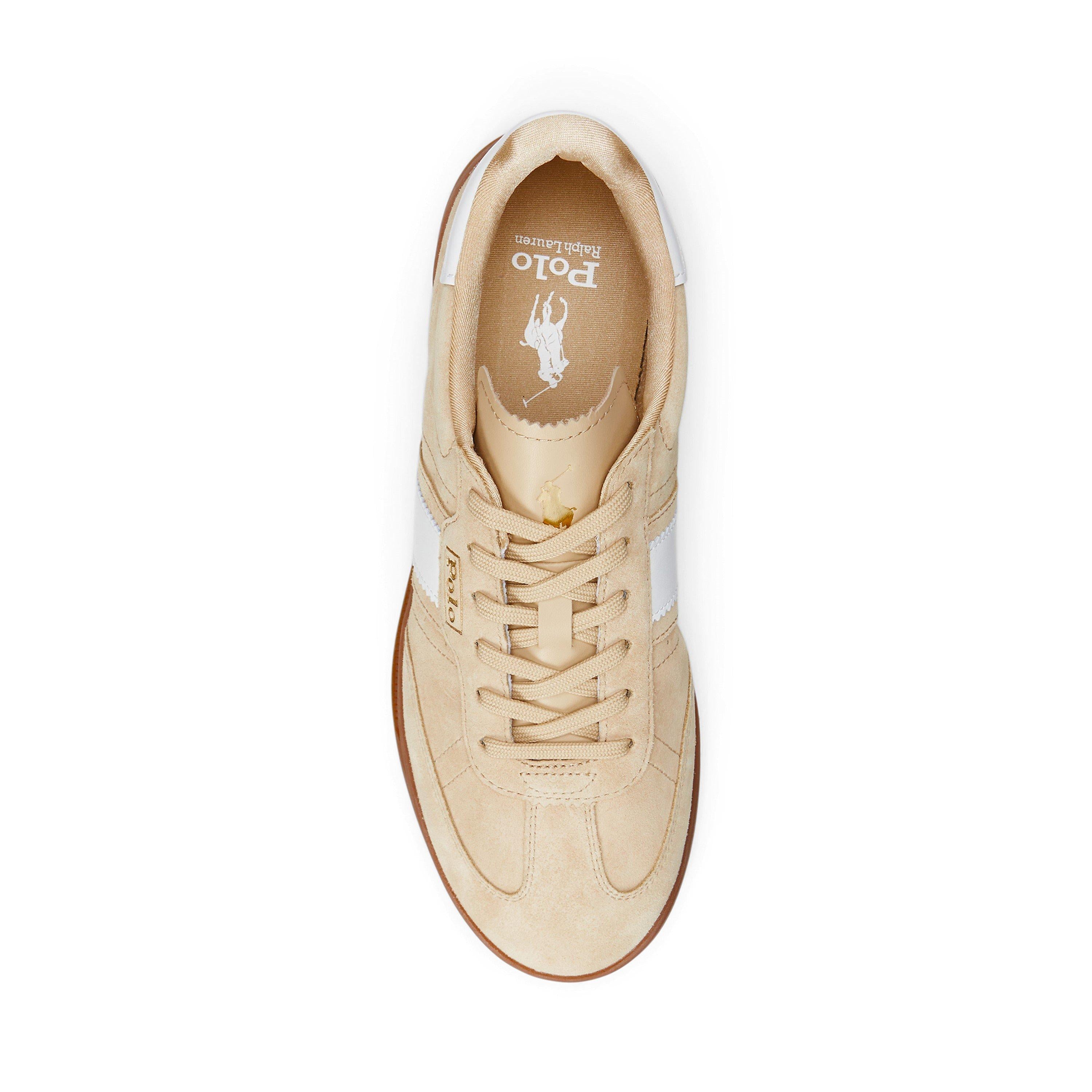 Leather Court Trainers