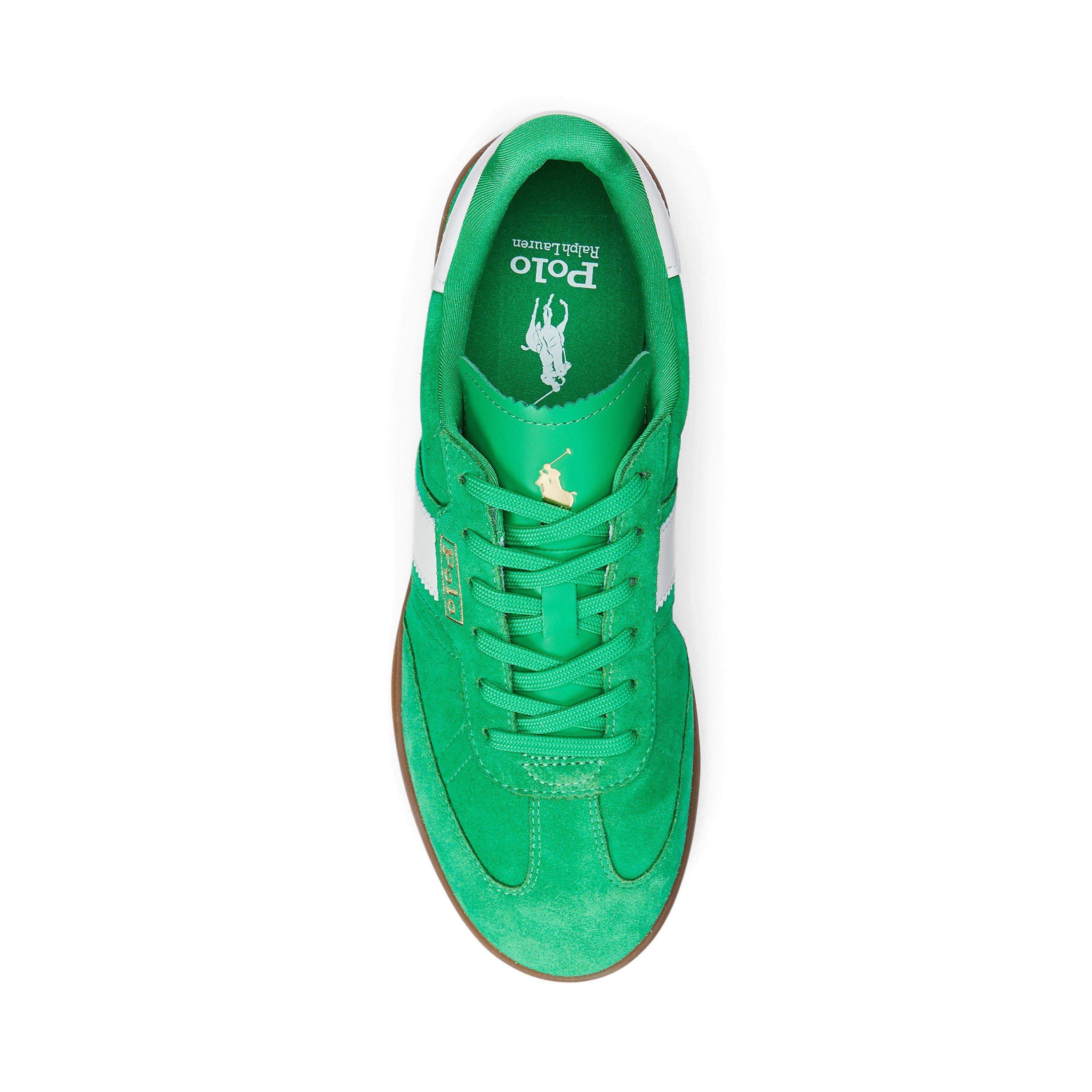 Leather Court Trainers