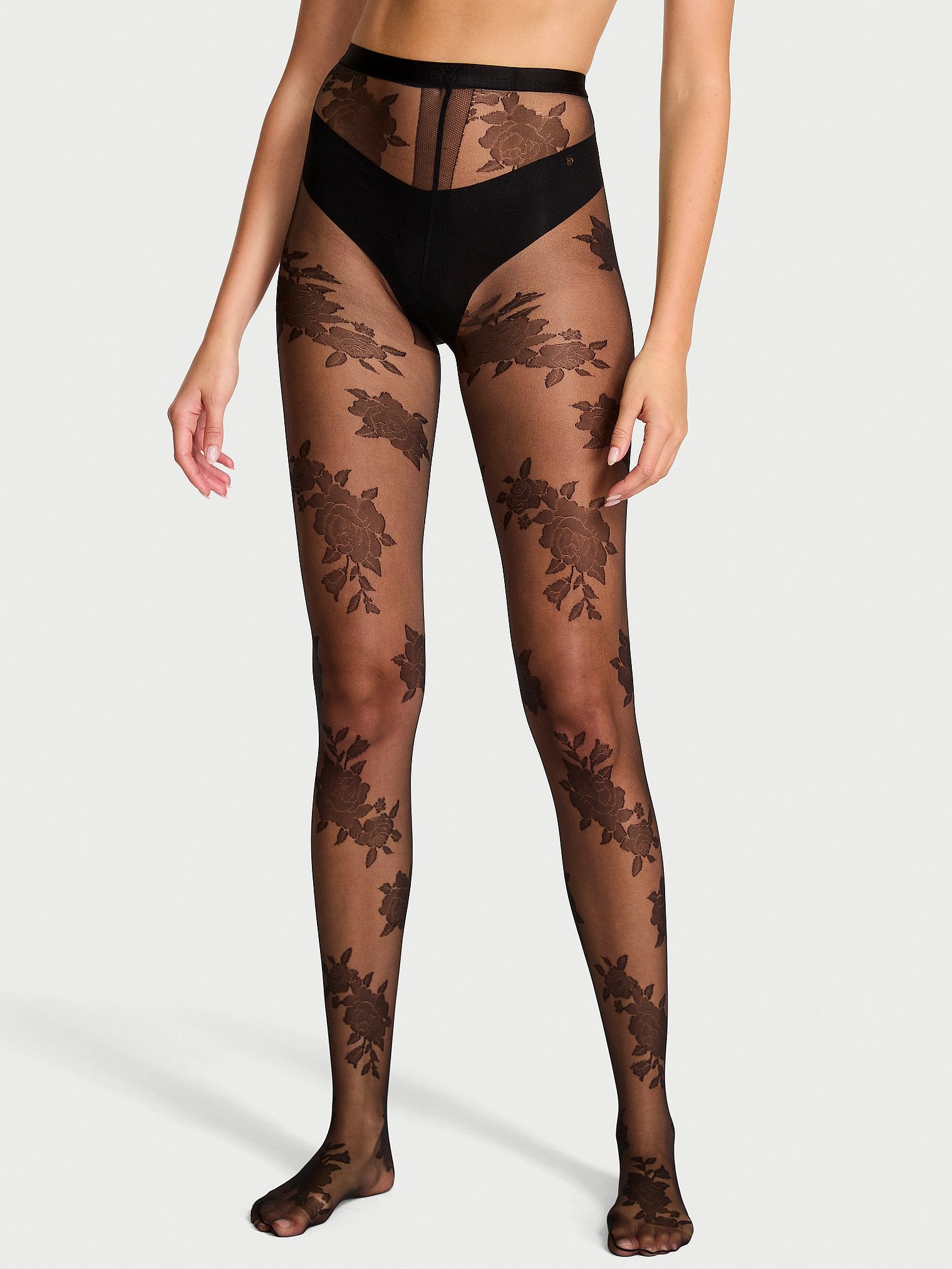Very Sexy Rose Tights