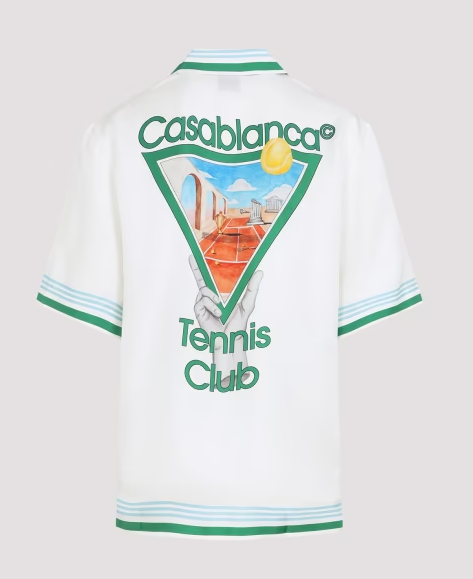 Casablanca Printed Bowling Shirt