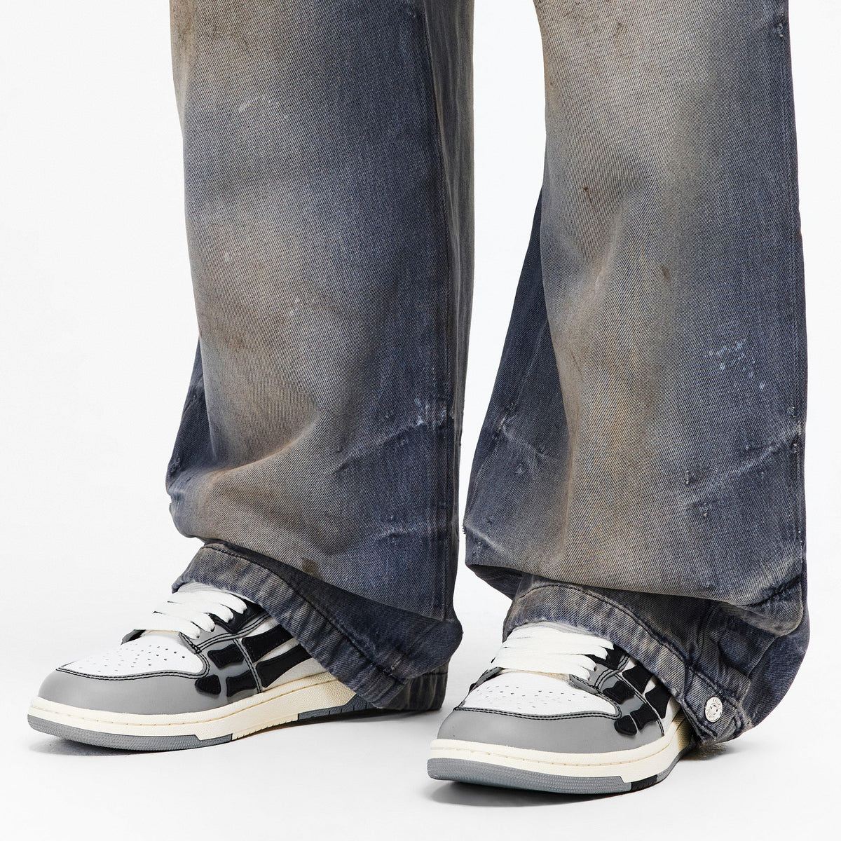 Skeleton Top Low Trainers