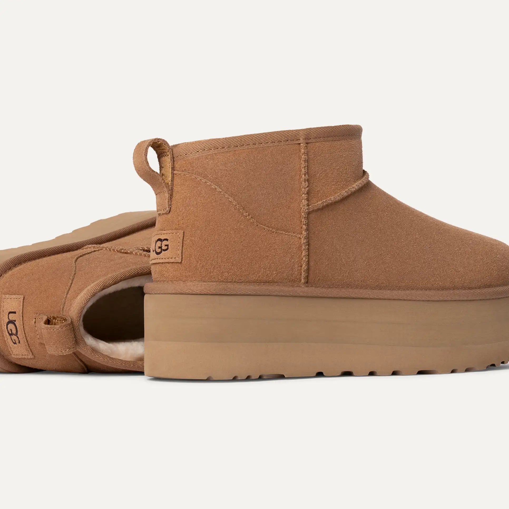 UGG Classic Platform Boot – Suede, UGGplush™ Lining, Sustainable EVA Outsole, 2" Platform