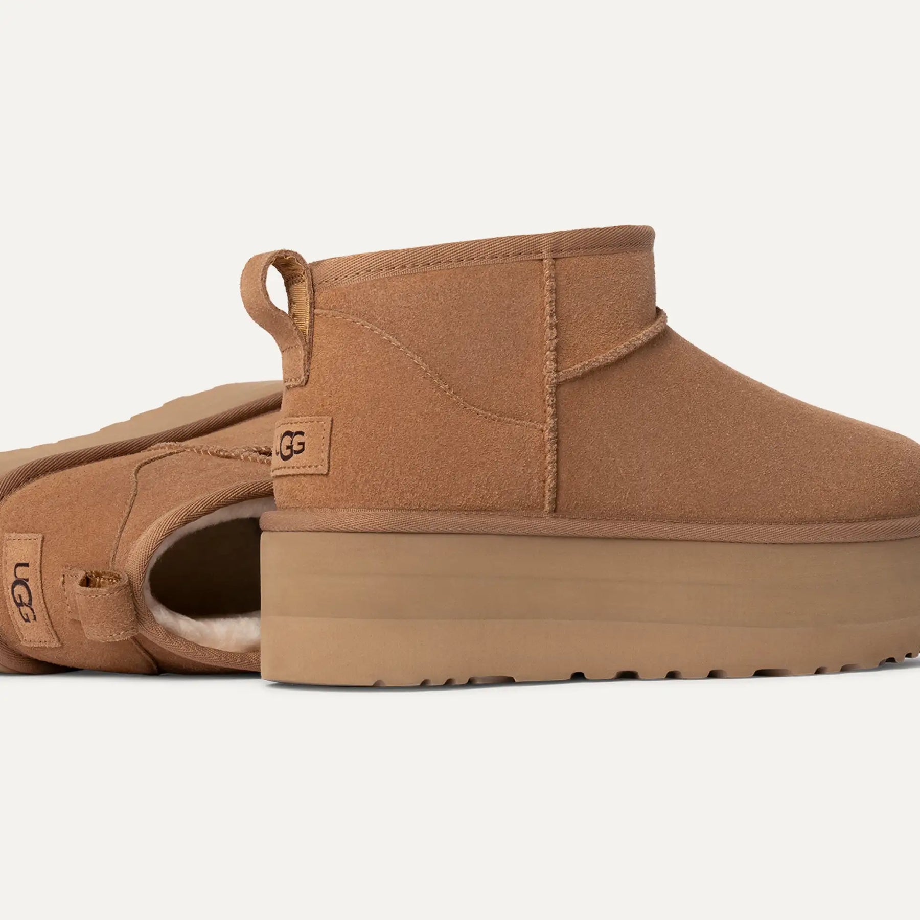 UGG Classic Platform Boot – Suede, UGGplush™ Lining, Sustainable EVA Outsole, 2" Platform