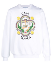 Casablanca Cotton Sweatshirt with Graphic Print