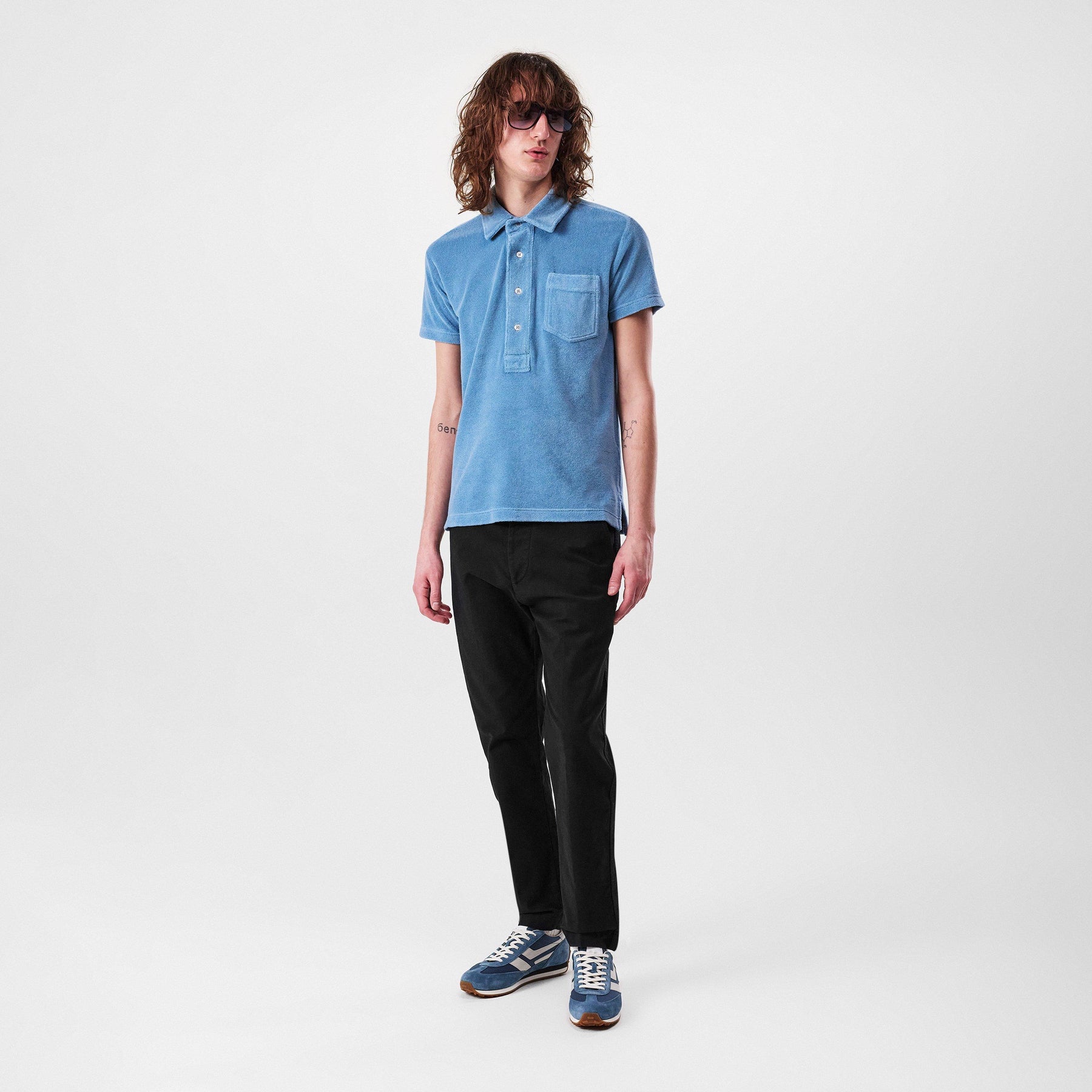 Mick Suede-Trimmed Trainers