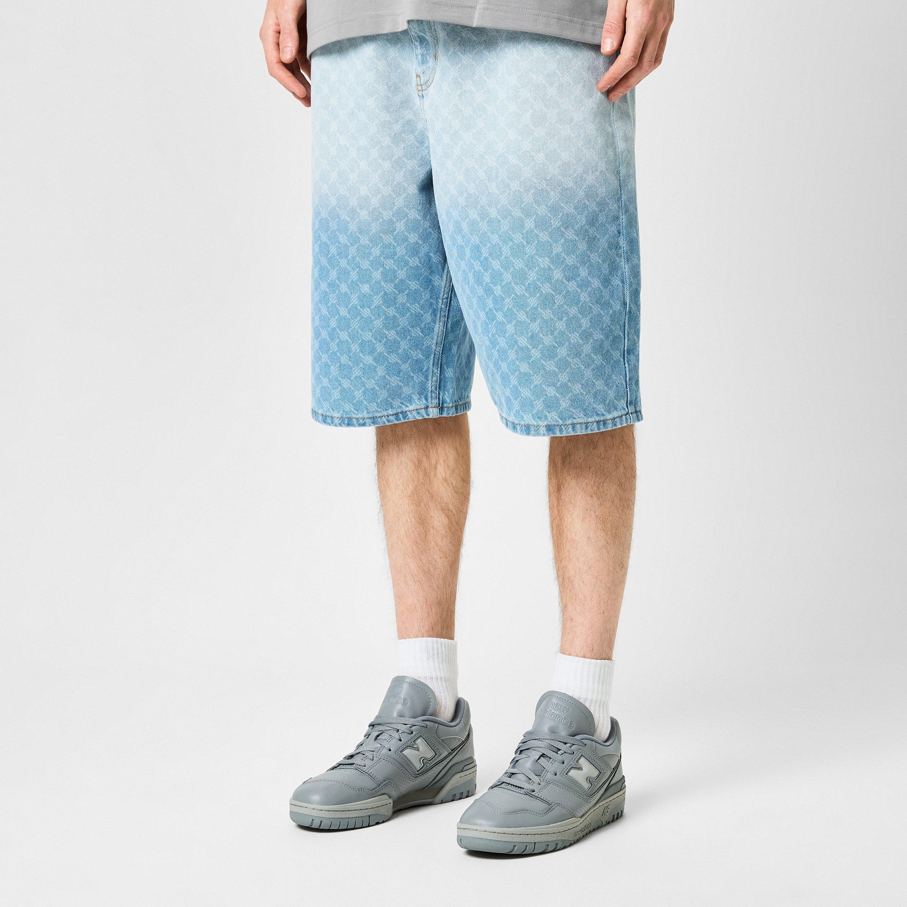 Nb 550 Monochrome Sneakers Mens