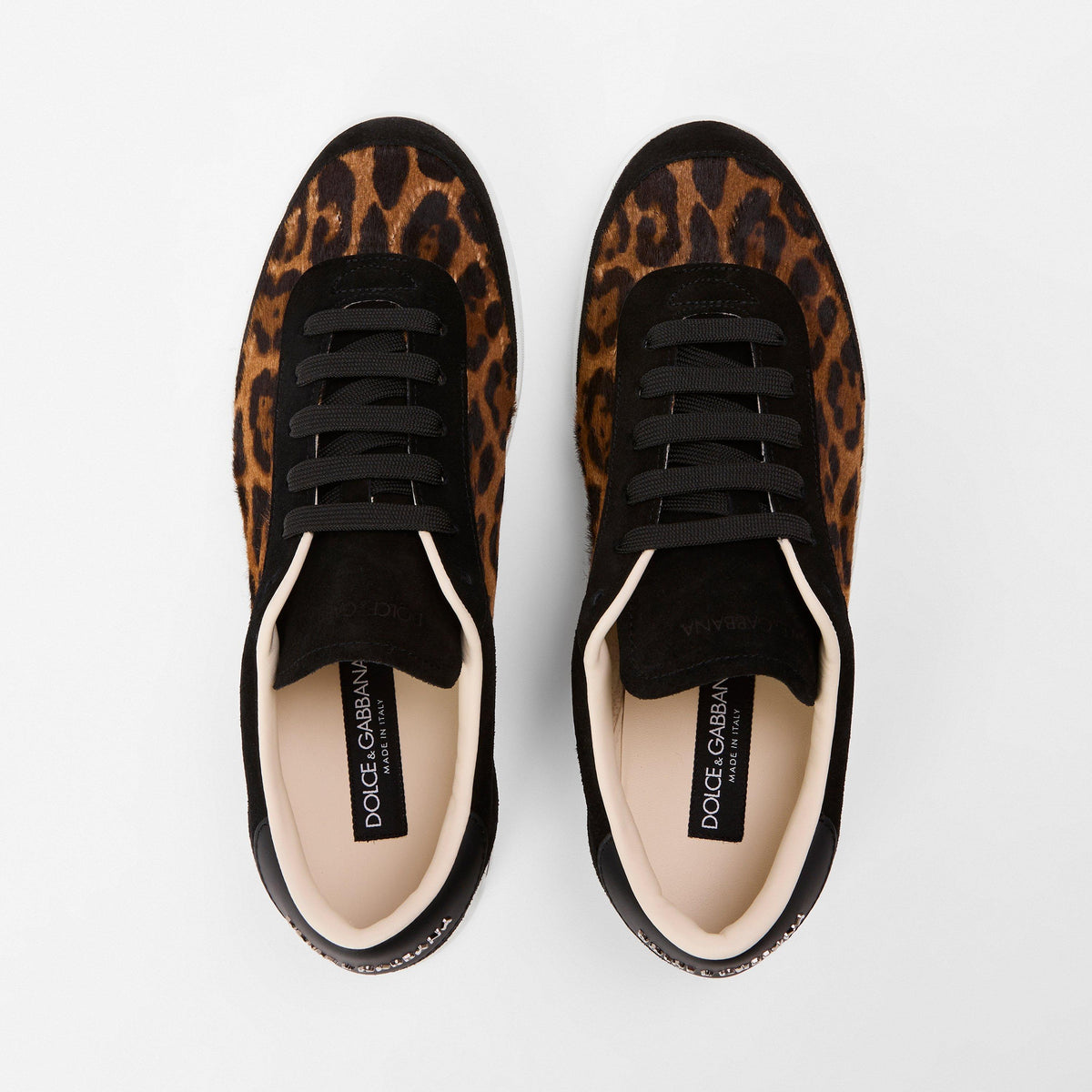 Leopard Print Low-Top Trainers