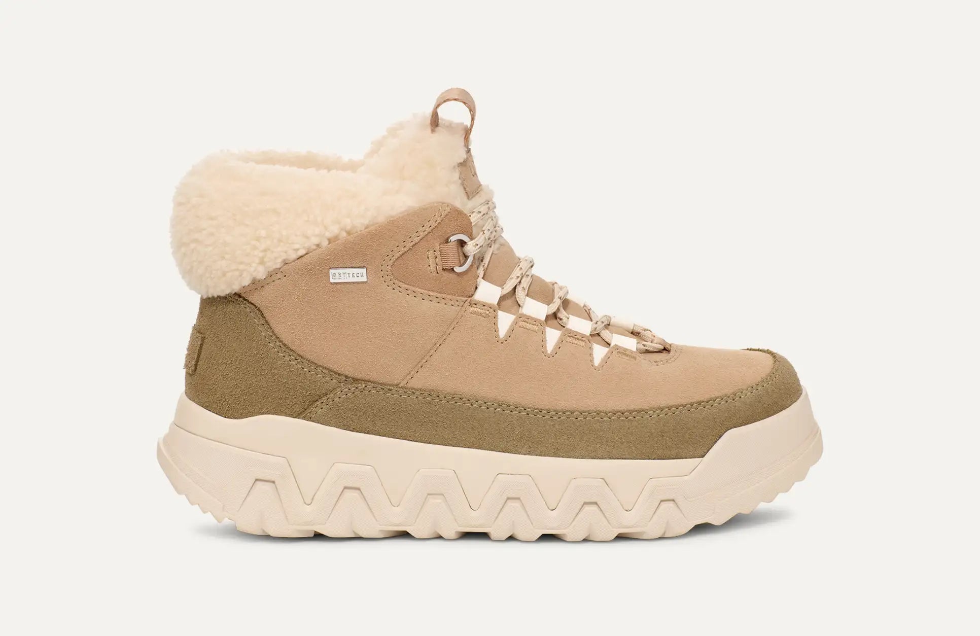 UGG® TerreTrail Cozy Lace Waterproof Boot – Recycled Faux-Fleece & Spider Rubber® Grip