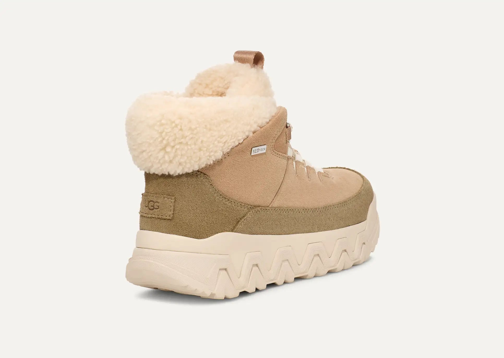 UGG® TerreTrail Cozy Lace Waterproof Boot – Recycled Faux-Fleece & Spider Rubber® Grip