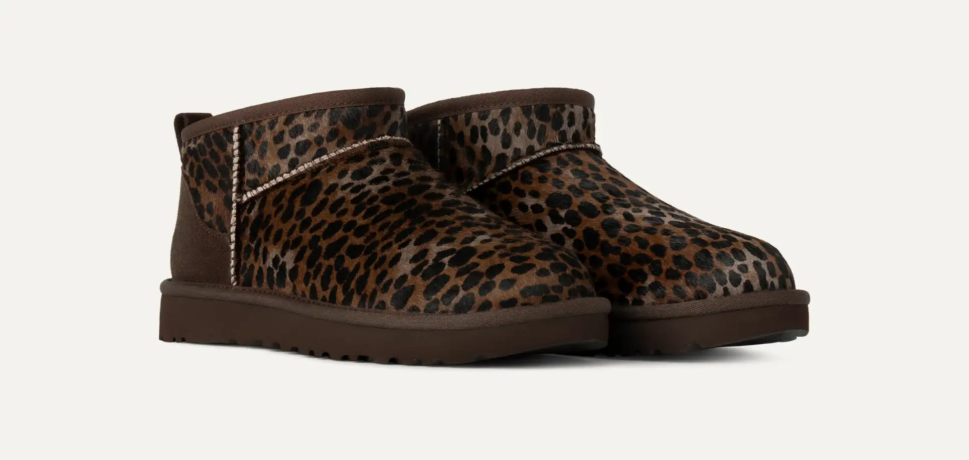 UGG® Classic Ultra Mini Caspian – Calf Hair Boots with Nature-Inspired Print & UGGplush™ Lining