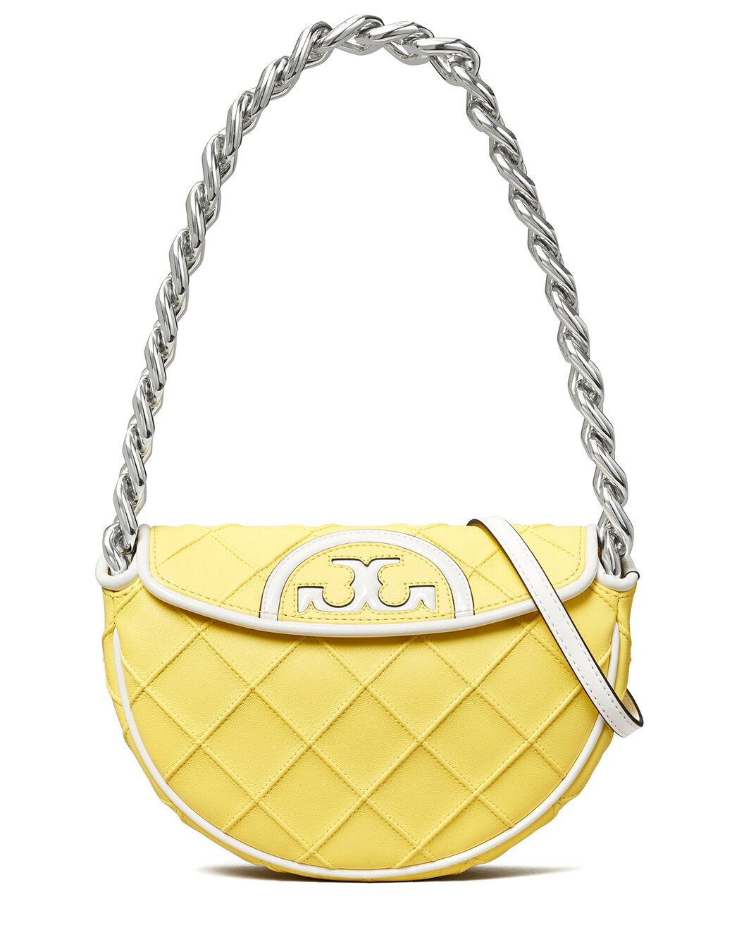 Tory Burch Tory Burch Fleming Leather Mini Crescent Bag - Bags | Shop From The Mirage