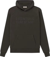 Fear of God Essentials Hoodie SS23 'Off Black'