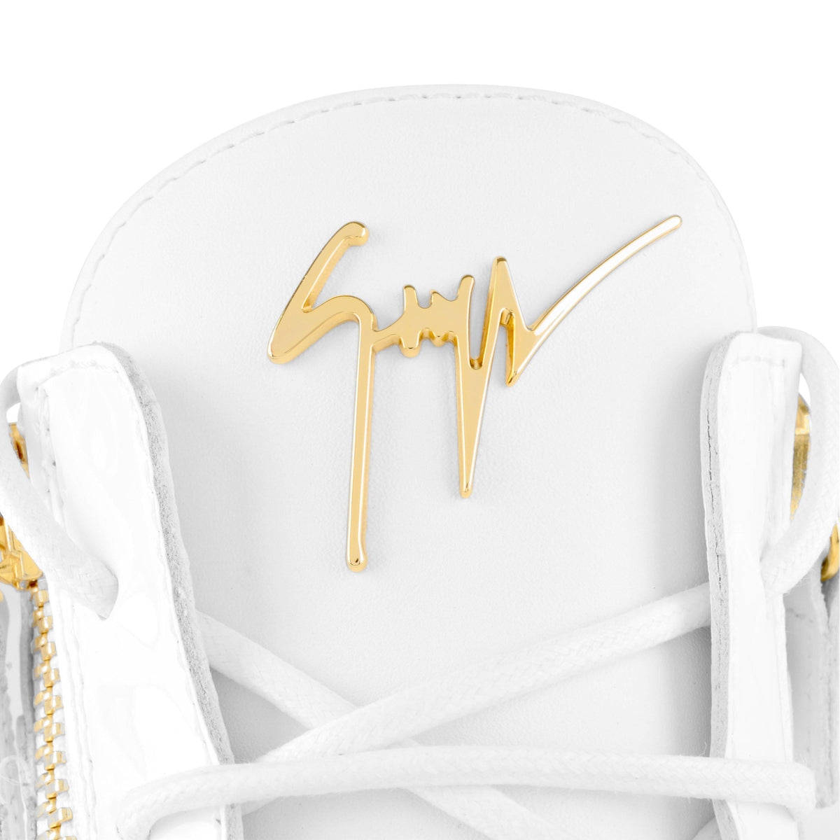 May Patent High Top Top Trainers