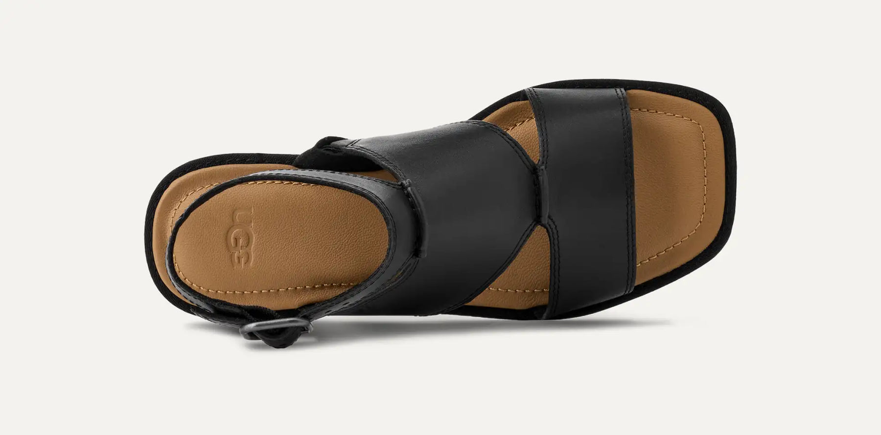 UGG® Delray Leather Sandal – Where Elegance Meets Effortless Ease