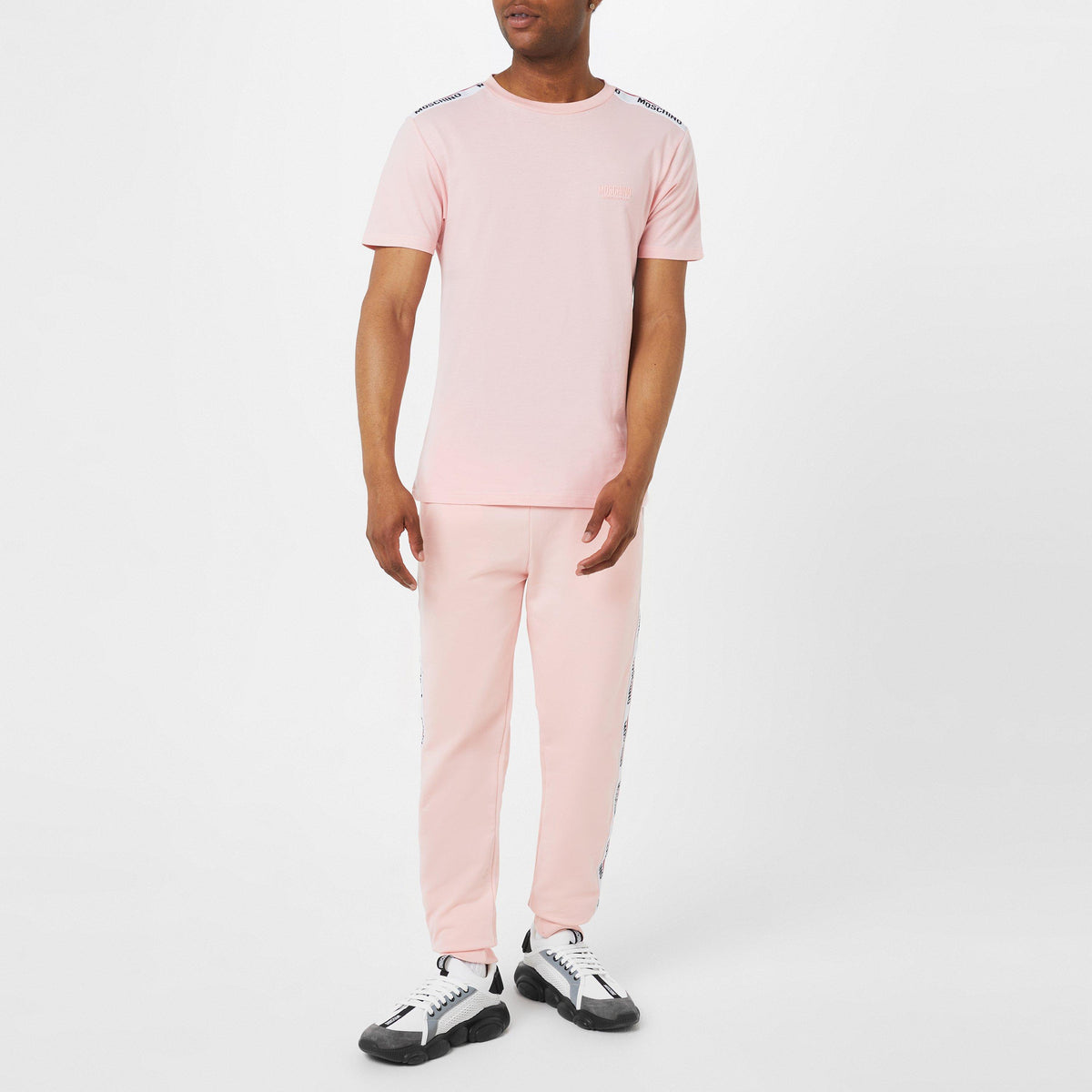 Mesh Teddy Low Top Trainers