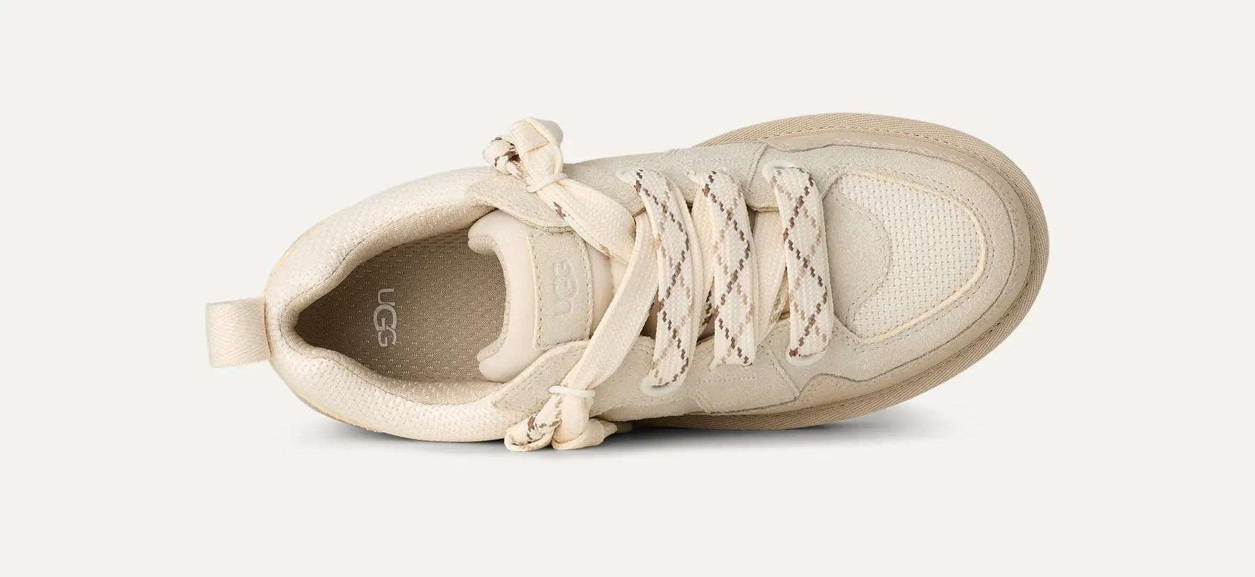 UGG Lo Lowmel Unisex Sneaker – Suede & Recycled Mesh Upper with Lightweight Sugarcane EVA Sole