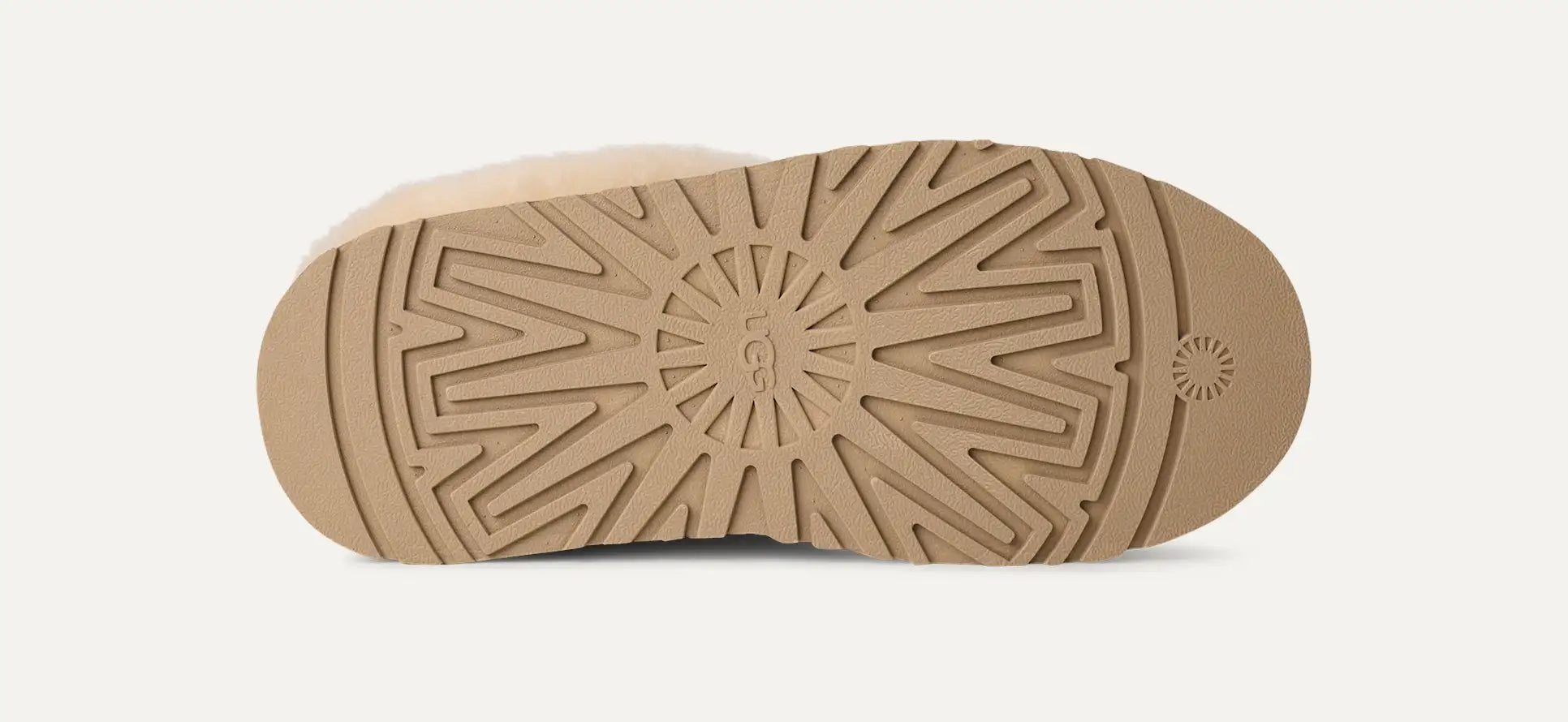 UGG® Tazzelle Platform Slipper – Ultra-Plush Sheepskin Comfort with Sugarcane Sole