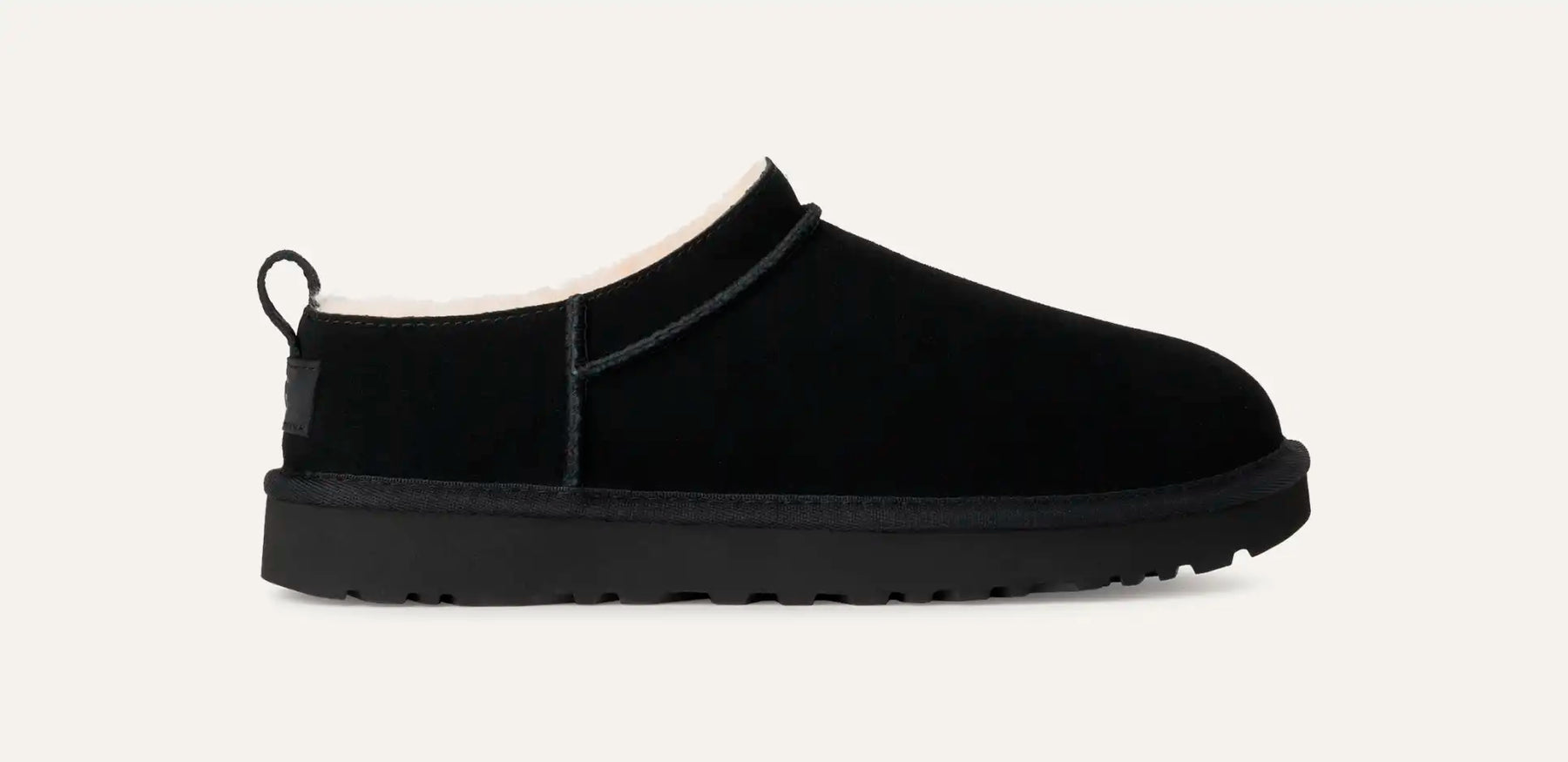 UGG Women’s Classic Micro Boot – Water-Resistant Suede & Sheepskin Lining with Sugarcane EVA Sole