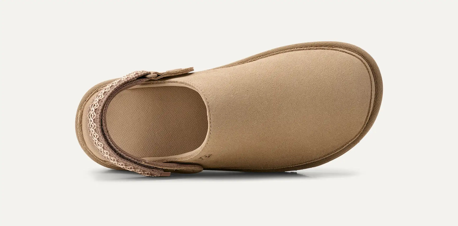 UGG Women's Goldenstar Suede Platform Clog with Adjustable Heel Strap – Lightweight & Eco-Friendly Comfort